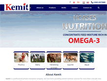Tablet Screenshot of kemit.net